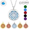 With Chain as Gife! Wholesale 20mm 25mm 30mm 316LStainles Steel Essential Oil Diffuser Perfume Locket Necklace 1
