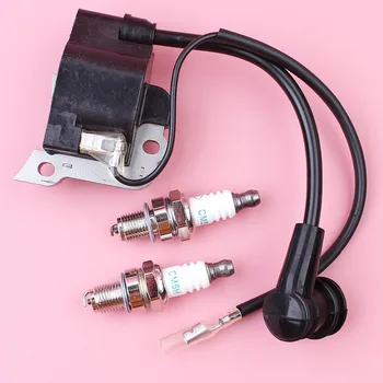 

Ignition Coil Module Spark Plug Kit For Honda GX35 UMK435 GX 35 4 Stroke Lawn Mower Engine Motor Parts