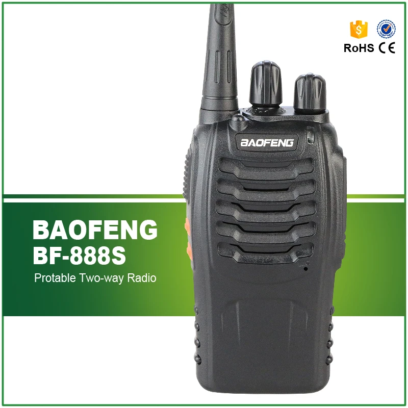BaoFeng BF-888S UHF 400-470 МГц Портативный 2-полосная домашнее Ham радио | Мобильные телефоны и