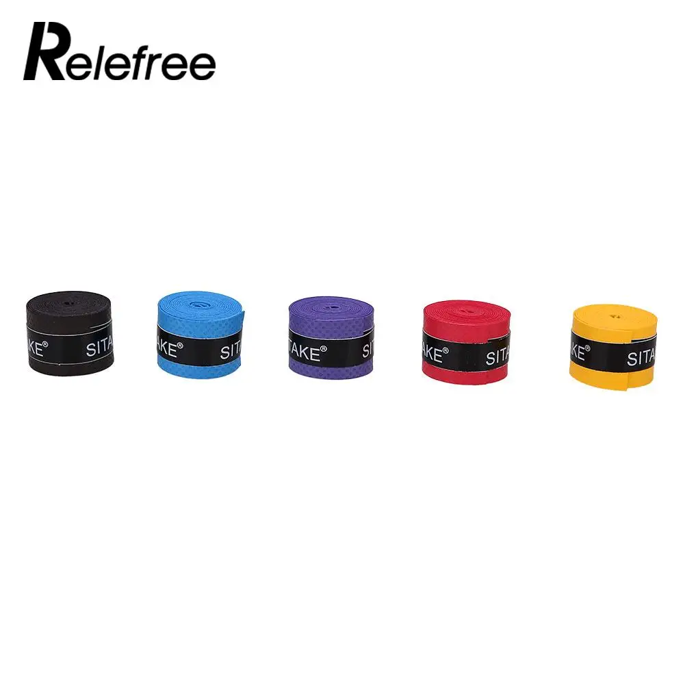 

Racquet Squash Grip Tape Band Absorbent Stretchy Anti Slip PU 110CMx0.75MMx2.5CM