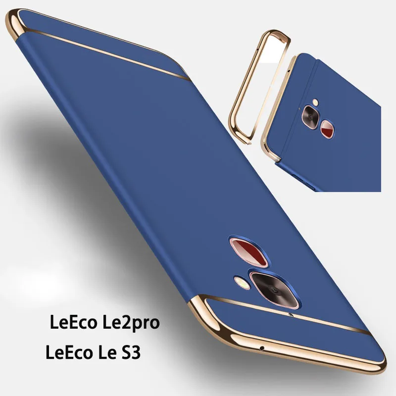 

Plating Bumper for Letv LeEco Le S3 X626 Case Le 2 X620 X527 Le 2 Pro X20 X25 Back Cover Housing Coque Fundas on Le S3 2pro
