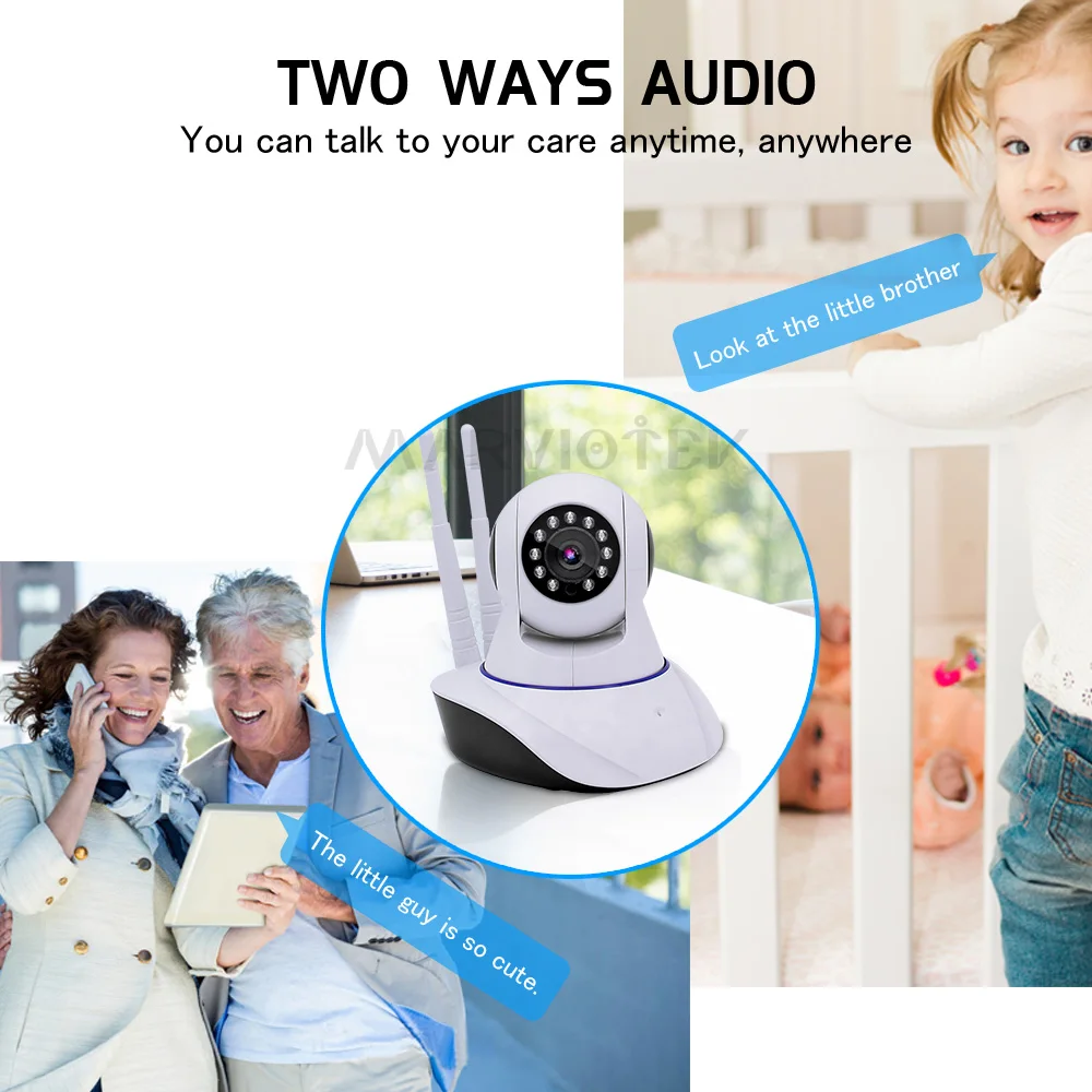 1080 P IP Камера Wi Fi дома для камеры наблюдения P2P мини HD Беспроводной Ночное видение