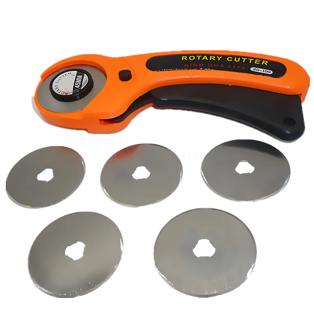 Buy 5pcs 45mm Rotary Cutter Blades Compatible Spare Replacement Blade + 1pc