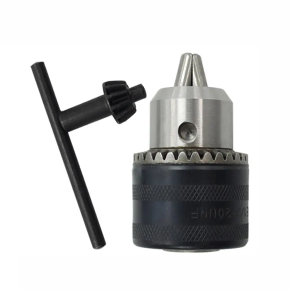 Durable 10mm/13mm Electric Spanner Conversion Head for Hammer Fittings Keyed Drill Chuck Thread Mount | Инструменты