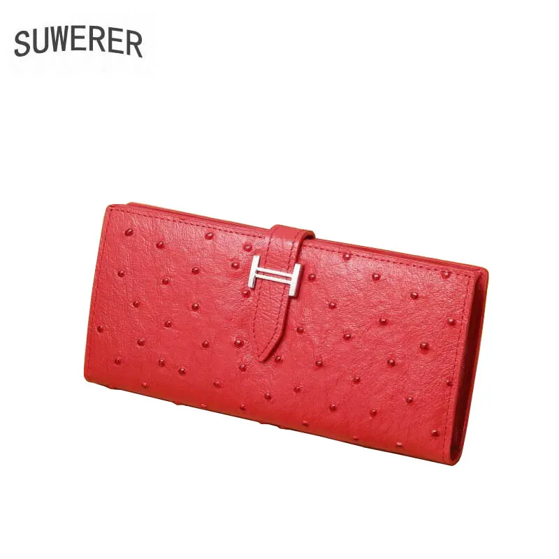 

SUWERER high quality fashion luxury brand 2019 new leather clutch bag small bag counter genuine, female famous brand