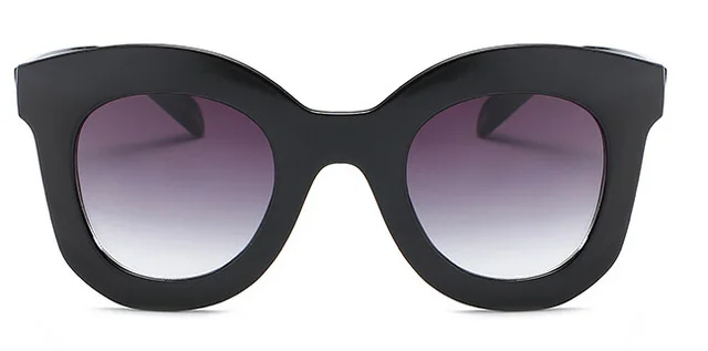 Модные солнцезащитные очки, фирменный дизайн, Винтажные Солнцезащитные очки, женские, с заклепками, с большой оправой, стильные очки