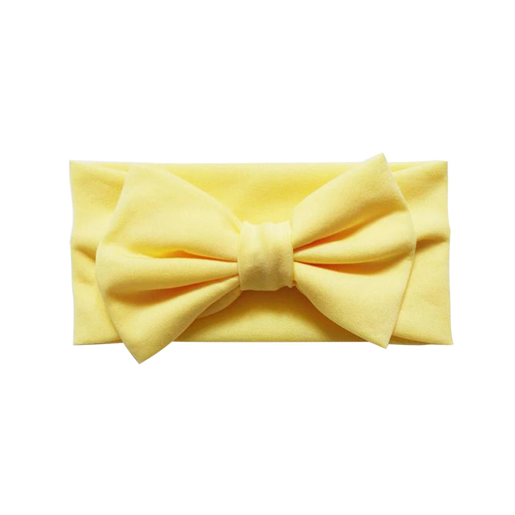 1Pc Cute Headwear Vintage Bowknot Stretch Hairband for Baby Infant Children Kids Girls Beach Party Photo Prop Fashion Acc