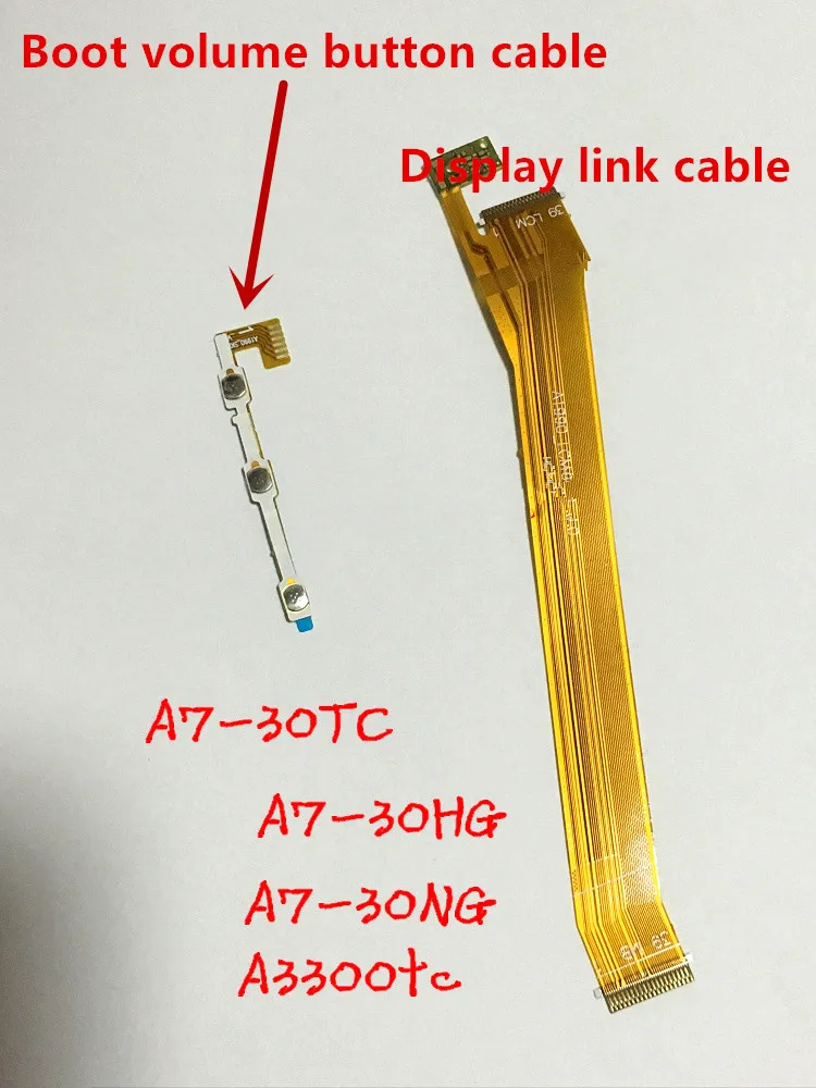 Кабель питания для Lenovo TAB2 A7 30TC HC A3300TC Touch LCD|lenovo tab2 lcd|cable powercable for lenovo |