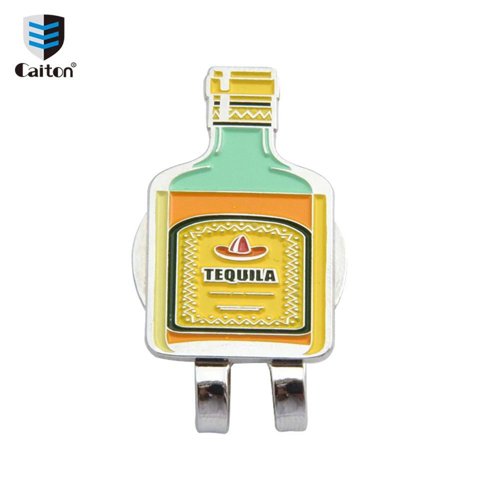 Caiton Golf Ball Marker and Magnetic Hat Clips Golf accessorie Wine glass Cans pipe s Golf gifts