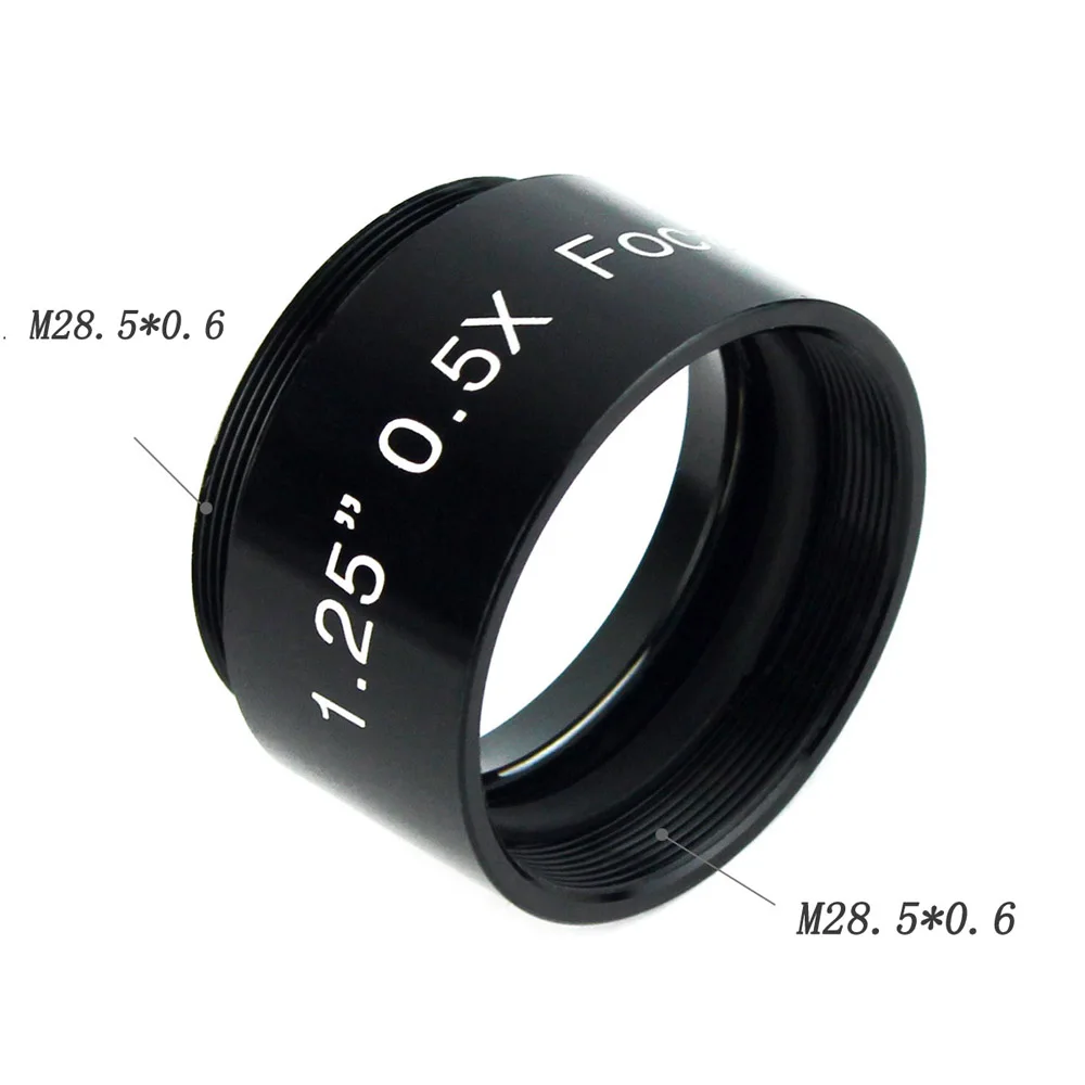 LAIDA 0.5x Focal Reducer MultiCoated 1.25 Inch for Telescope Monocular