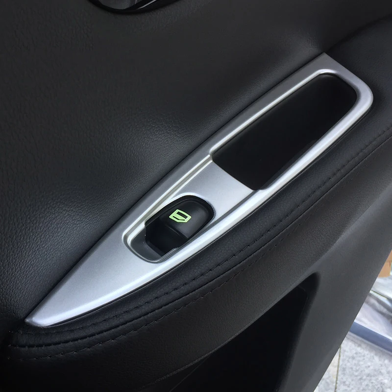 Для Nissan Qashqai 2014 2015 2016 2017 автомобильный Стайлинг ABS хромированный подлокотник