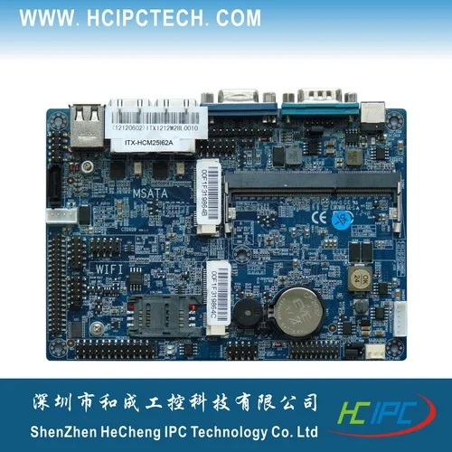 HCIPC M201 1 Atom D2550 3 5 дюйма системная плата ITX HCM25I62A для POS цифровой подписи банковского