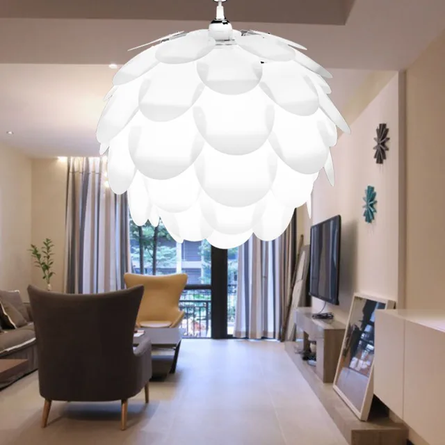 Iq Pendant Light Diy Artichoke Pinecone Shape Puzzle Lampshade Cover Iq Pendant Light Diy Artichoke Pinecone Shape Puzzle Lampshade Cover Child S Kids