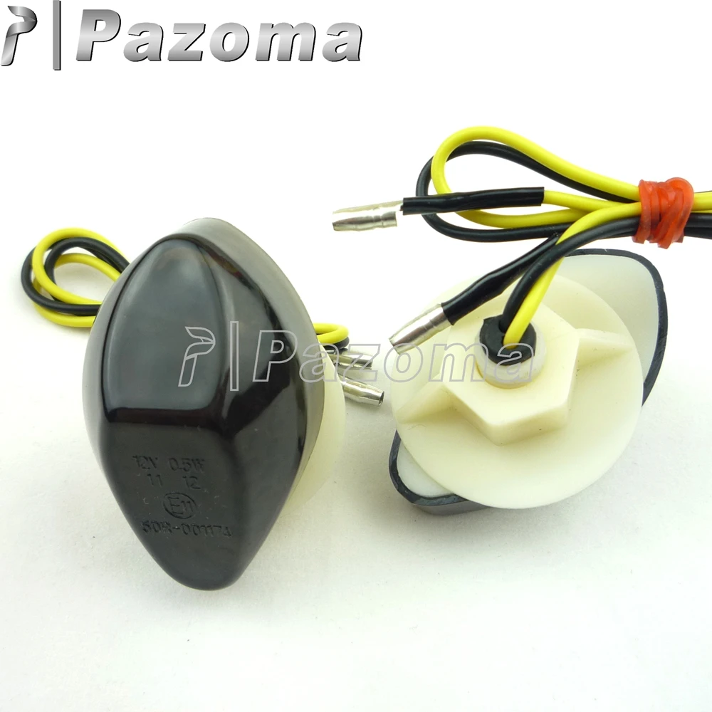 Мотоцикл Pazoma Flush Mount LED поворотники для Honda CB CBR 600RR 1000RR 600F3 F4 F4i 919F SP1|signal led|signal turnsignal