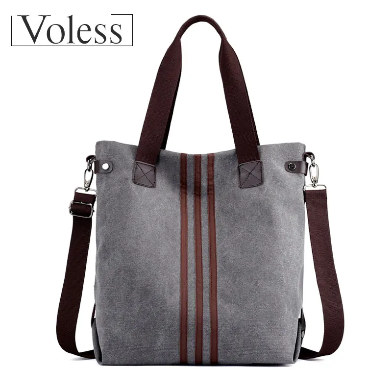 

VOLESS Luxury Handbags Women Bags Designer High Quality Canvas Handbags Bag For Women 2018 Large Capacity Women Shoulder Bags
