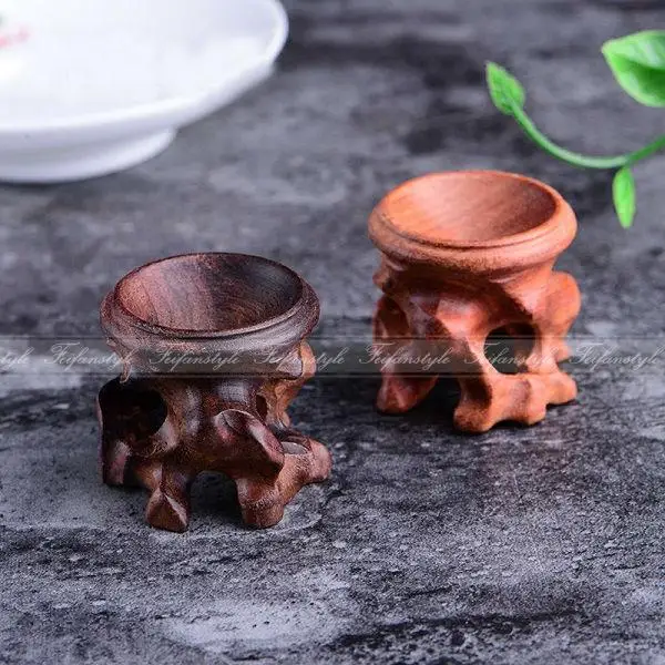 

1 Piece Hard Wood Crafted Stand For Cluster Globe Sphere Ball and Egg A287 Natural stones and minerals