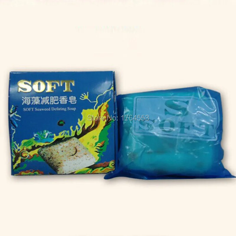 

Softto Seaweed Slimming Soap Contains Natural Plant Abdomen Anti Cellulite Slimming Essence For Fat Burning