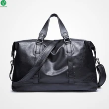 15,6 zoll leder hohe qualität männer reisetasche vintage handtaschen männer messenger reisetaschen schulter crossbody taschen metall-reißverschluss