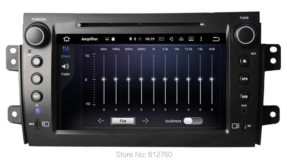 Flash Deal RAM 2G Octa-Core Android 6.0 Fit for SUZUKI SX4 2006-2007 2008 2009 2010 2011 2012 Car DVD GPS Navigation Radio Stereo Wifi 4G 8