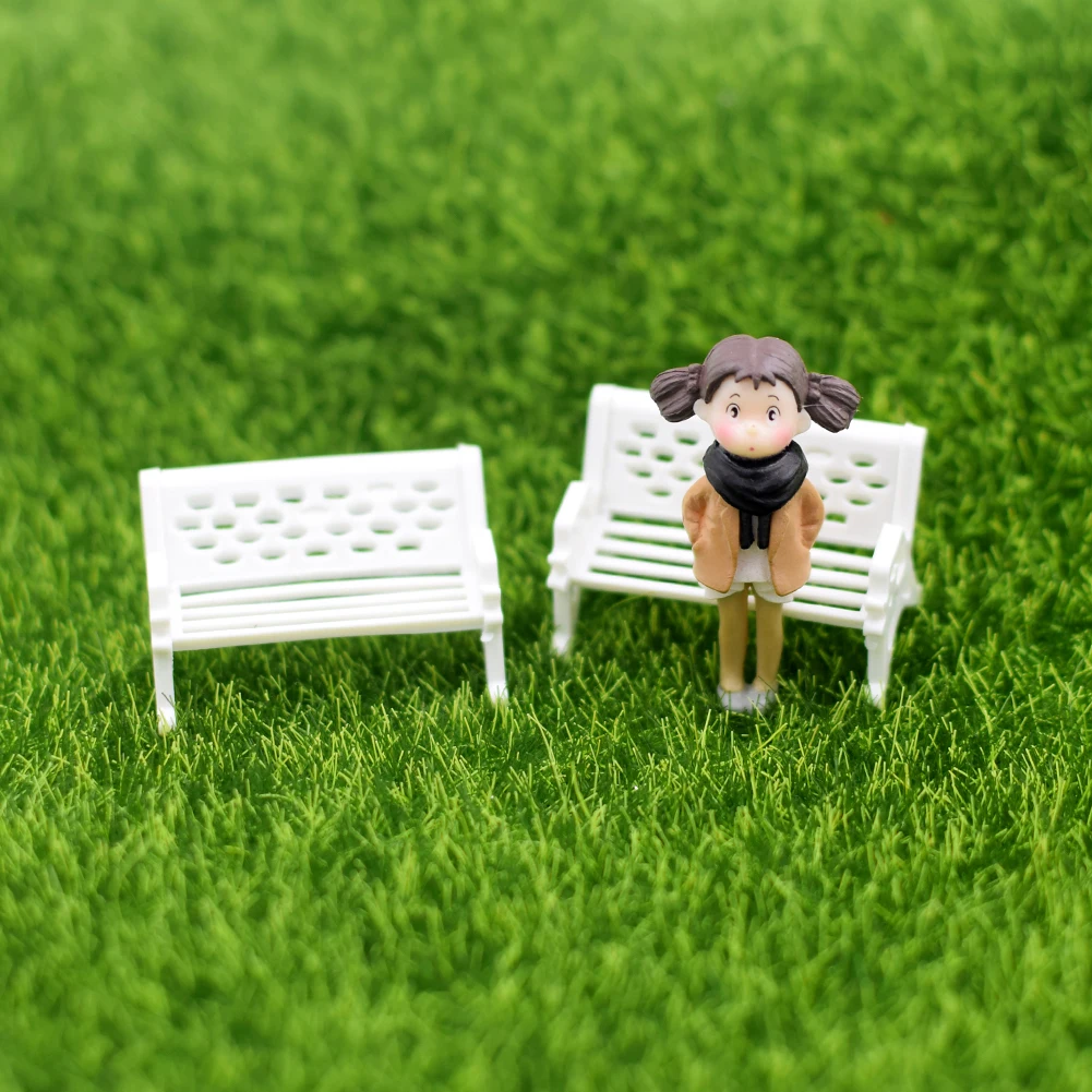 1 шт. миниатюрный садовый искусственный газон коврик кукольный домик ландшафтное Украшение DIY сказочные садовые растения 15x15 см/30x30 см