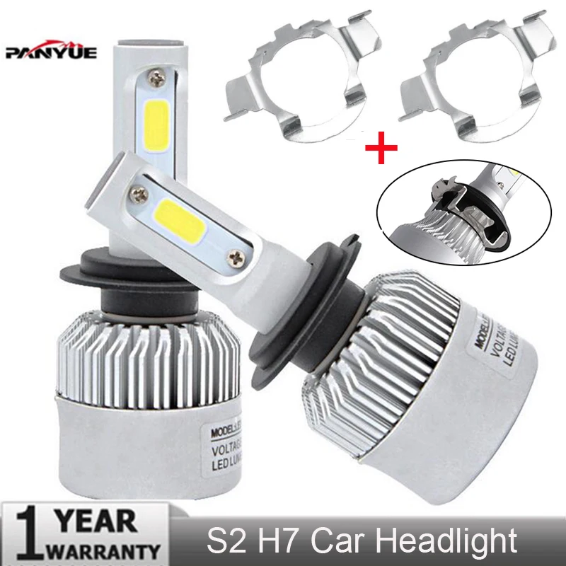 Auto Front Light H7 Fog Light Bulbs 6500K 12V 24V Led Automotive