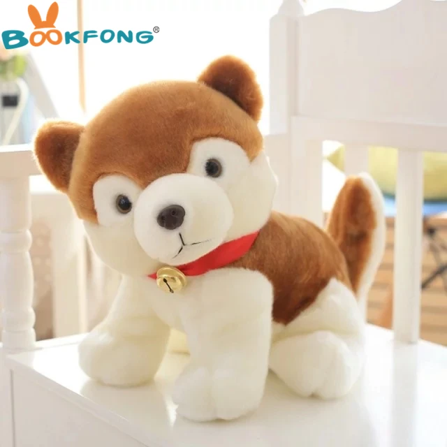 Bookfong 30 Cm Kartun Hewan Anjing Plush Mainan Pesta Pomeranian