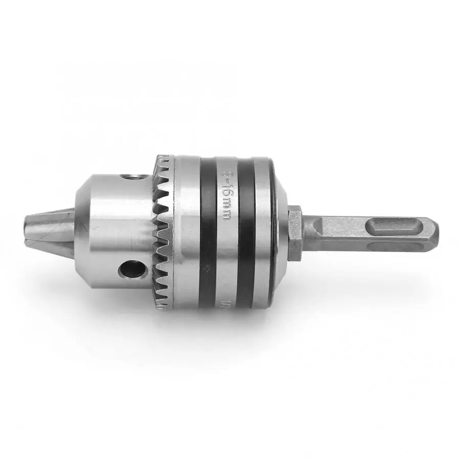 B16 3-16mm Drill Chuck with Mini Chuck Key for Electric Power Drill B16/ B18/1/2-20UNF for Lathes and Drill Presses B16 3-16mm Drill Chuck with Mini Chuck Key for Electric Power Drill B16/ B18/1/2-20UNF for Lathes and Drill Presses