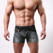 Для мужчин печати хлопок трусы спандекс, Для Мужчин's Шорты для женщин боксер, Для Мужчин's Нижнее бельё Мужские экзотические боксёры