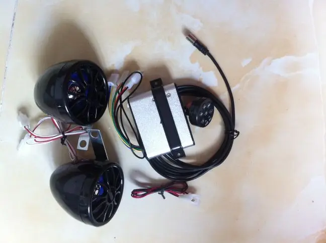 

Electric Vehicle Parts MP3 player,Scooter audio support TF card,USB motor vechile audio amplifier