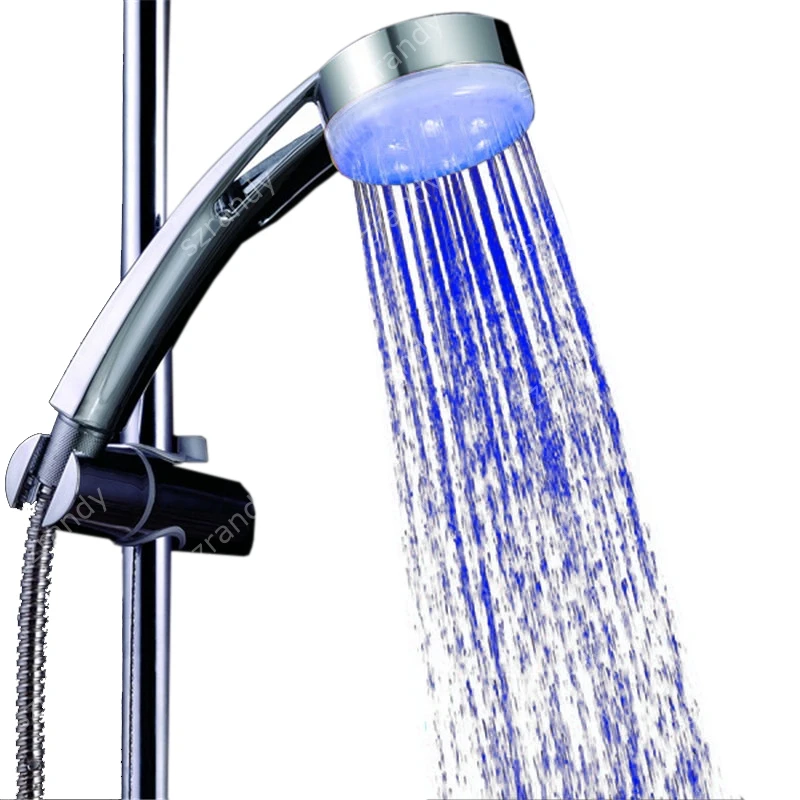 

Popular Bathroom New Blue colors LED Bidet Hand Shower without color box 8008-A9