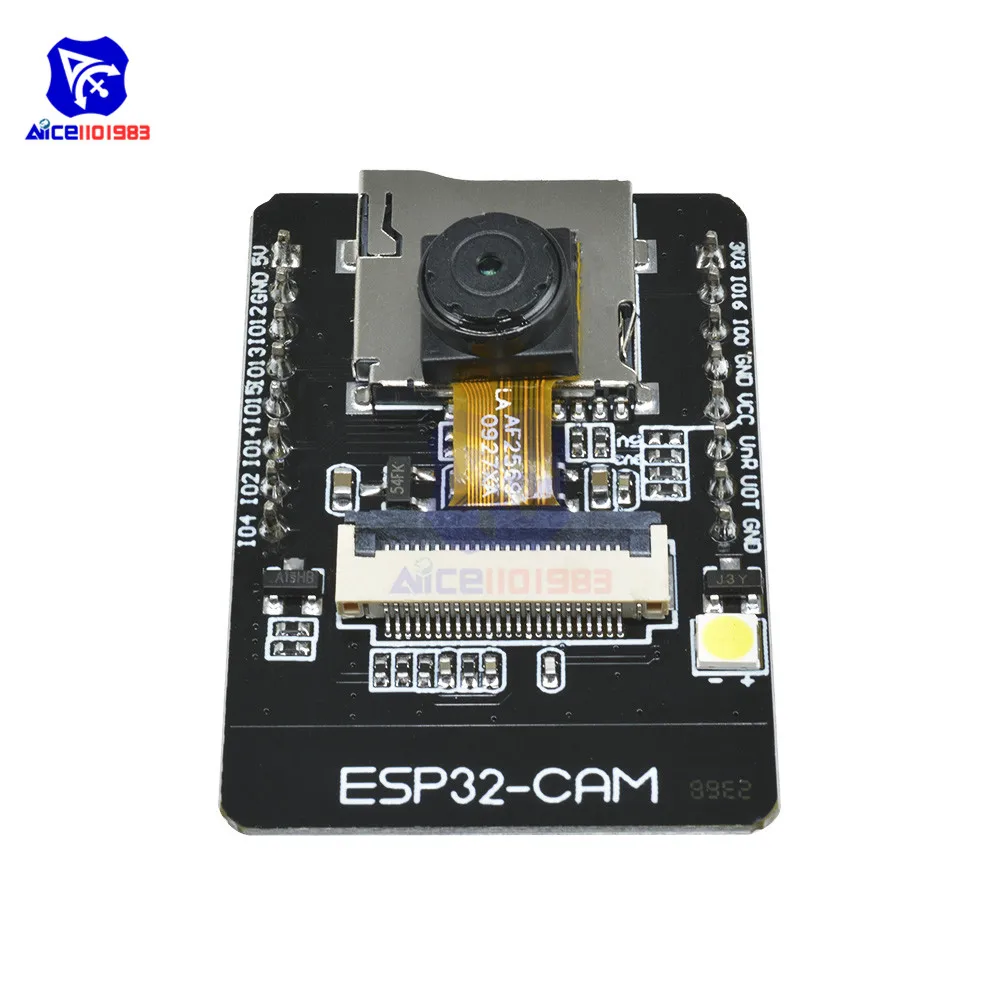 ESP32-CAM ESP32-S WI-FI плата Bluetooth OV2640 2MP Беспроводной Камера модуль TF карты слот Беспроводной расширения модуль для Arduino