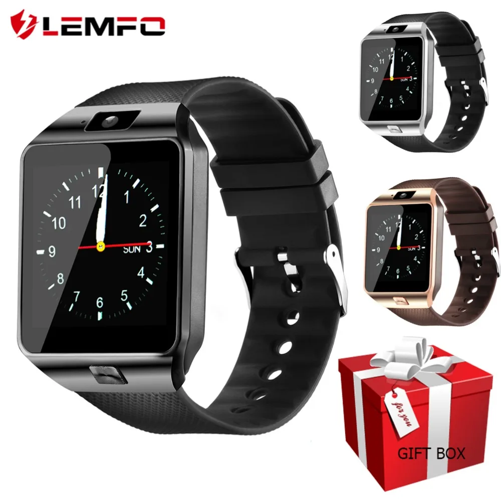 Lemfo SmartWatch DZ09 with Camera Sync Call/SMS SIM Card