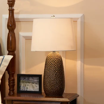

Neoclassical golden ceramics table lamps for living room Led Bed lamp bedside light table light Tafellamp lamps bedroom