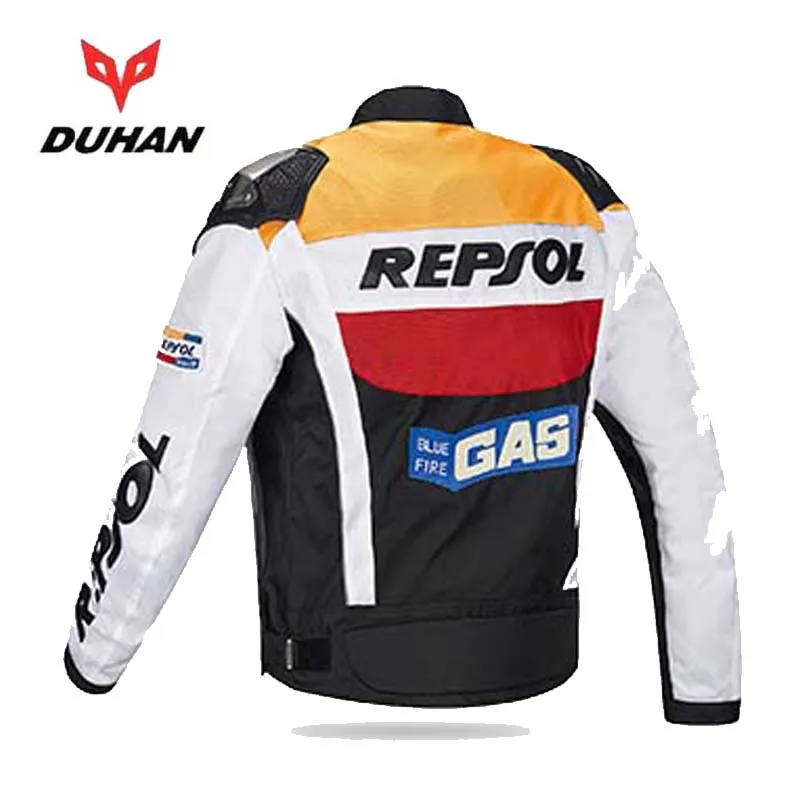 Мужская мотоциклетная куртка DUHAN REPSOL эксклюзивная спортивная для езды на