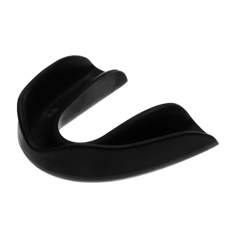 Deporte protector de boca nueva Shock deportes protector bucal boca guardias los dientes proteger para el boxeo de baloncesto de Rugby de boxeo Karate #3d26