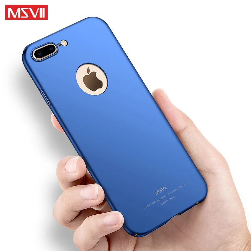 

Msvii Cases For iPhone 7 Plus Case Silm Frosted Coque For iPhone 8 Plus Case Hard PC Cover For Apple iPhone 7 8 Plus Phone Cases