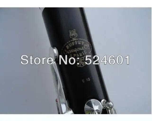 et Crampon & Cie A PARIS 1986 E13 Bb Clarinet Ebony Wood Tube 17 Key Clarinet With Case Playing Musical Instrument