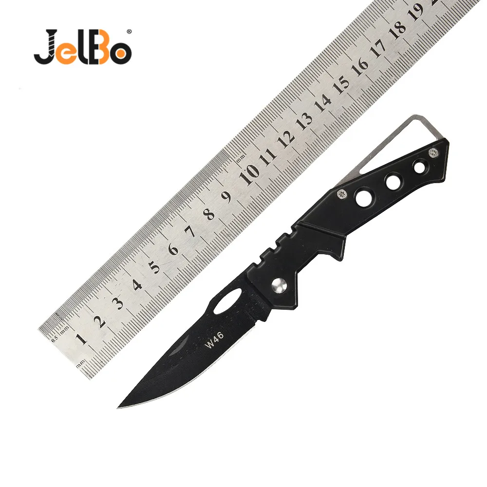 

JelBo Stainless Blade Handle Outdoor Knives Mini Folding Knife Portable Survival Hunting Camping Tactical Rescue Hand Tools