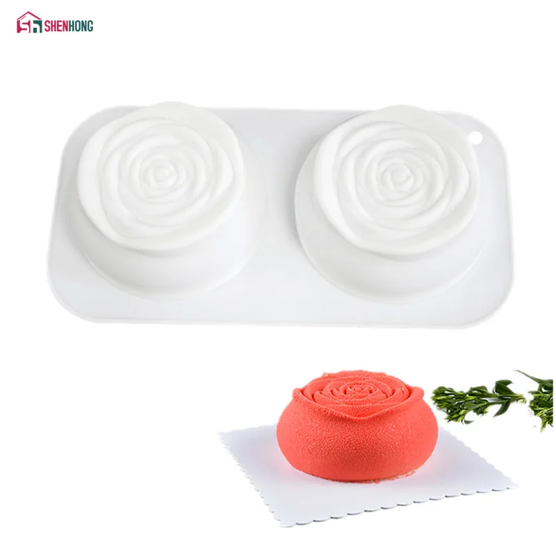 Wulekue-Silicone-Cake-Mold-Rose-Shape-Moulds-Baking-Tools-For-Dressert-Chocolate-Mousse-Pudding_