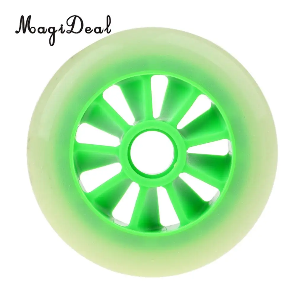 MagiDeal Outdoor PU Roller Inline Skates Wheel Replacement Racing Wheels 90mm/100mm/110mm