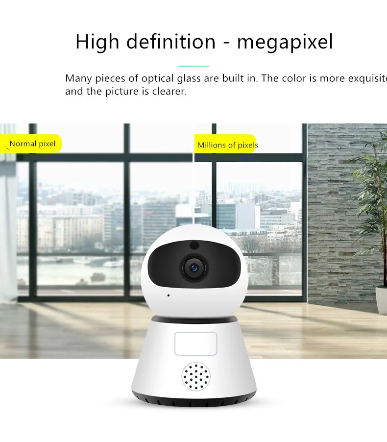 IP Camera Wireless Smart camera with 8G Memory card wifi home remote 720P HD smart network surveillance cameras