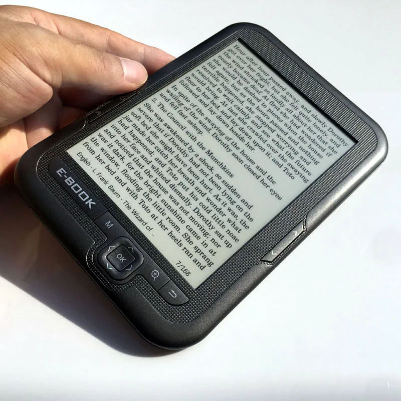 6 дюймов e INK электронные чернила экран цифровой для чтения электронных книг