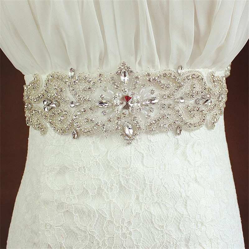 Ceinture De Mariage Cristal Strass Ceintures Pour Robes De Mariee De Mariee Taille Ceinture Perlee Ceinture Pour Robe De Soiree A La Mode Fzfl139 Aliexpress