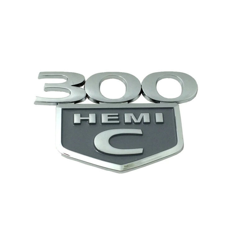 

ABS Chrome 300 HEMI C Badge Emblem Sticker Logo