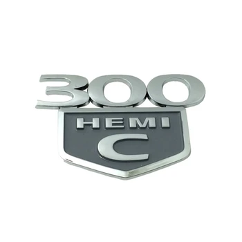 

ABS Chrome 300 HEMI C Badge Emblem Sticker Logo
