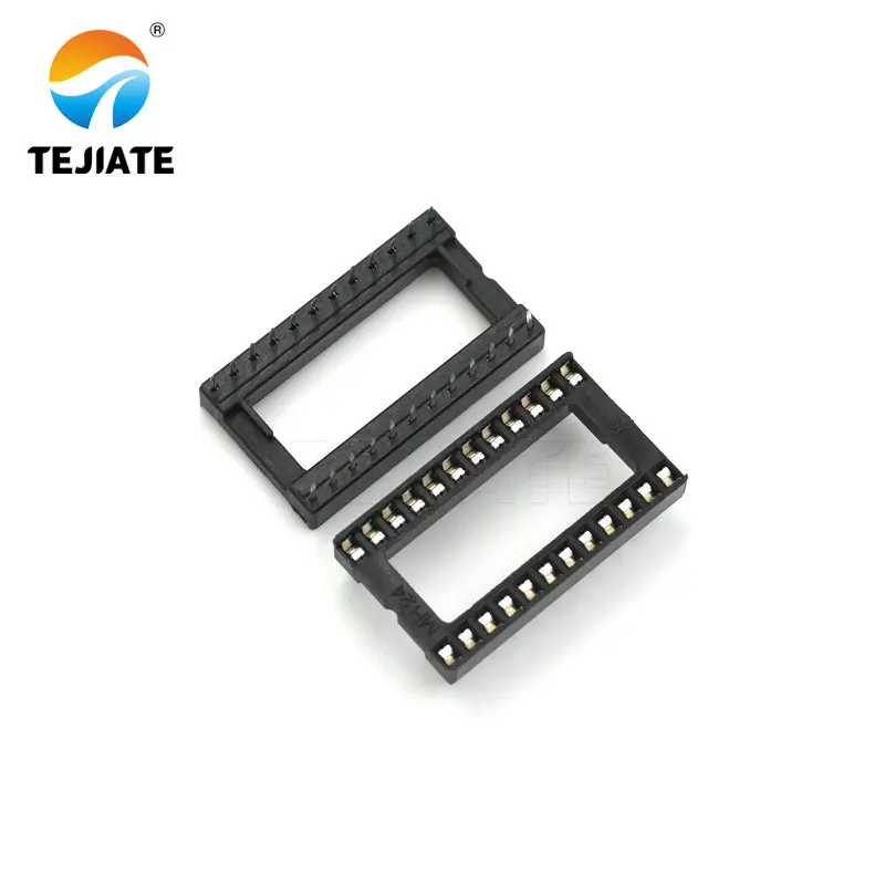 10 шт. IC розетки DIP6 DIP8 DIP14 DIP16 DIP18 DIP20 DIP28 DIP40 шпильки DIP разъем 6 8 14 16 18 20 24 28 40