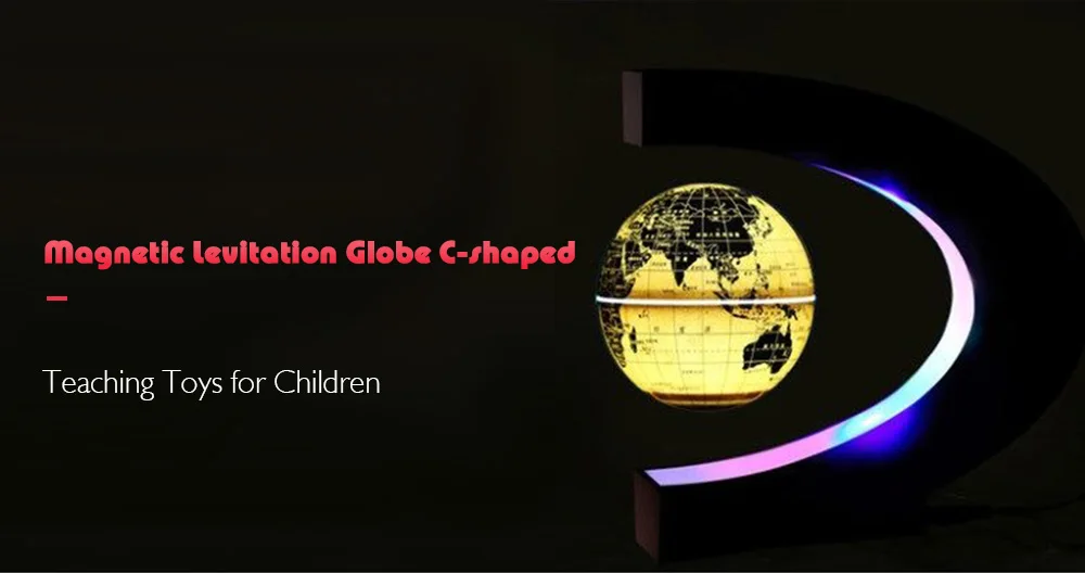 Abay 2019 горячий креативный Магнитный левитационный шар c-образный обучающие игрушки для детей WB-33