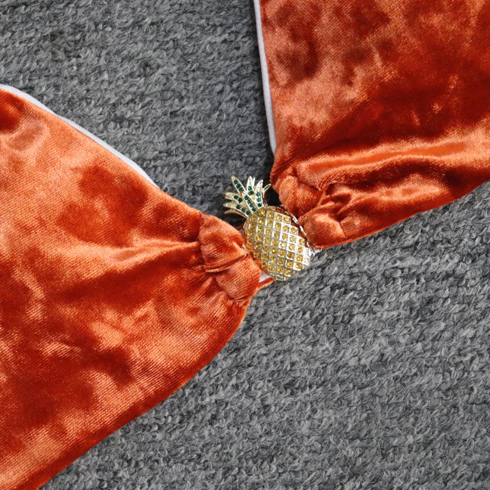 2018_Hot_Design_Gold_Velvet_With_crystal_diamond_Metal_decoration_Bikini_Swim_Bathing_Suits_Maillot_De (2)