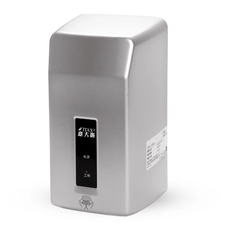 ITAS8901 настенный Электрический Датчик Бесконтактный автоматический инфракрасный горячий ветер ABS пластиковая сушилка для рук туалет ванная комната
