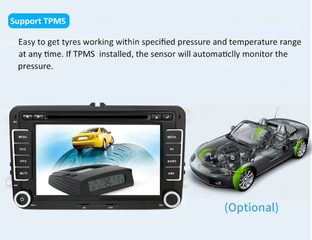 Excellent Bosion 2 din  Octa core Android 8.1 Car DVD Player GPS for Volkswagen Passat CC Polo GOLF 5 6 Touran EOS T5 Sharan Tiguan Radio 17